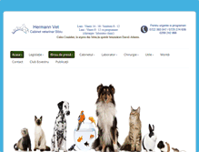 Tablet Screenshot of hermannvet.ro